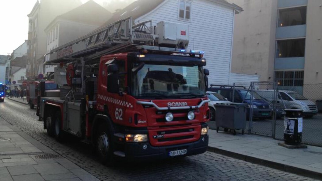 <strong>UTRYKNING:</strong> Det var kraftig røykutvikling i området. Foto: Brede Lie Reime / Dagbladet <strong>UTRYKNING:</strong> Det var kraftig røykutvikling i området. Foto: Brede Lie Reime / Dagbladet