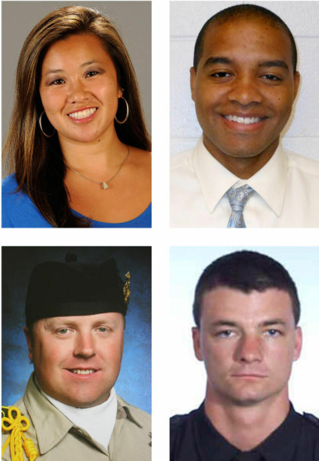 <strong>OFRENE:</strong> Monica Quan, Keith Lawrence, Jeremiah MacKay og Michael Crain. Foto: AP / NTB SCANPIX <strong>OFRENE:</strong> Monica Quan, Keith Lawrence, Jeremiah MacKay og Michael Crain. Foto: AP / NTB SCANPIX