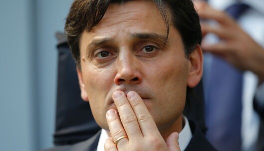 <strong>MILAN-MANAGER:</strong> Vincenzo Montella. Foto: AFP PHOTO / MARCO BERTORELLO <strong>MILAN-MANAGER:</strong> Vincenzo Montella. Foto: AFP PHOTO / MARCO BERTORELLO