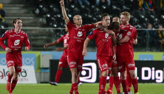 PERLESCORINGER: Fredrik Haugen satte inn 2-1 og sikret medalje til Brann. Foto: Tor Erik Schrøder / NTB scanpix PERLESCORINGER: Fredrik Haugen satte inn 2-1 og sikret medalje til Brann. Foto: Tor Erik Schrøder / NTB scanpix