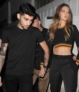 KJÆRESTER: Zayn Malik og supermodell Gigi Hadid er et hett stjernepar. Foto: PaPhotos KJÆRESTER: Zayn Malik og supermodell Gigi Hadid er et hett stjernepar. Foto: PaPhotos