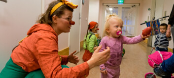 Se sykehusklovnenes rørende møte med Vanessa (2) Se sykehusklovnenes rørende møte med Vanessa (2)