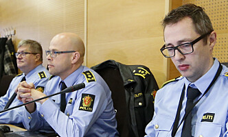 <strong>POLITI:</strong> Aktor Halvard Gardshol Bjørndal (t.h.) og hans medarbeidere. Foto: Jan Kåre Ness / NTB scanpix <strong>POLITI:</strong> Aktor Halvard Gardshol Bjørndal (t.h.) og hans medarbeidere. Foto: Jan Kåre Ness / NTB scanpix