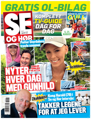 LES OGSÅ: I tirsdagens utgave av Se og Hør kan du blant annet lese om Petter Stordalens travle sommer. Foto: Faksimile Se og Hør LES OGSÅ: I tirsdagens utgave av Se og Hør kan du blant annet lese om Petter Stordalens travle sommer. Foto: Faksimile Se og Hør