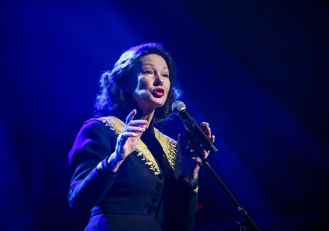 COMEBACK: Åse Kleveland synger under «Artistdugnad for flyktninger» på Sentrum Scene i Oslo i oktober 2015. Foto: NTB scanpix COMEBACK: Åse Kleveland synger under «Artistdugnad for flyktninger» på Sentrum Scene i Oslo i oktober 2015. Foto: NTB scanpix