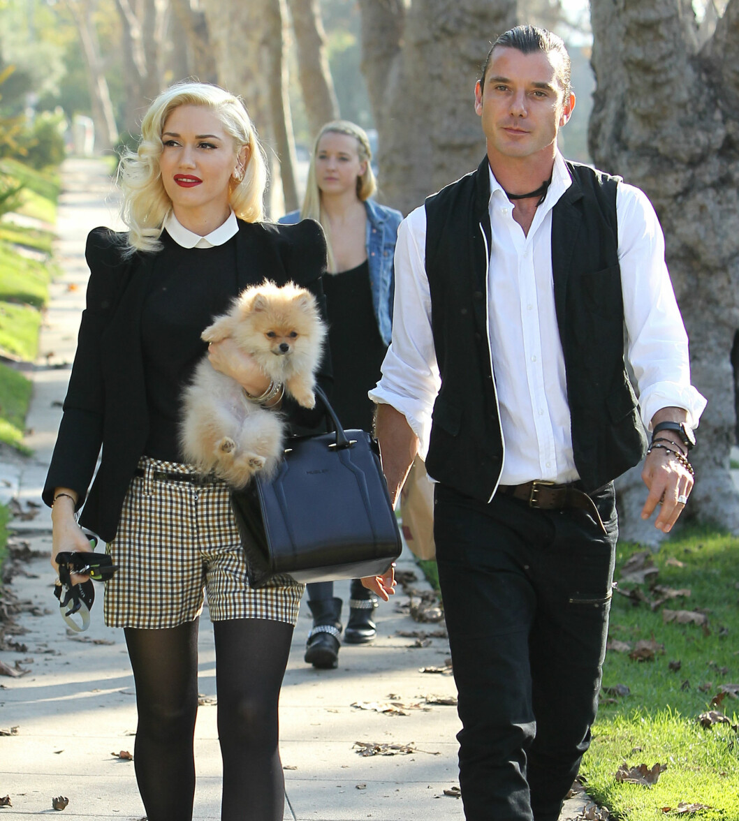 SLUTT: Ekteskapet mellom Gwen Stefani og Gavin Rossdale tok slutt etter 13 år da hun fant ut at han hadde vært utro med barnepiken Mindy Mann (i bakgrunnen). Foto: Splash News SLUTT: Ekteskapet mellom Gwen Stefani og Gavin Rossdale tok slutt etter 13 år da hun fant ut at han hadde vært utro med barnepiken Mindy Mann (i bakgrunnen). Foto: Splash News