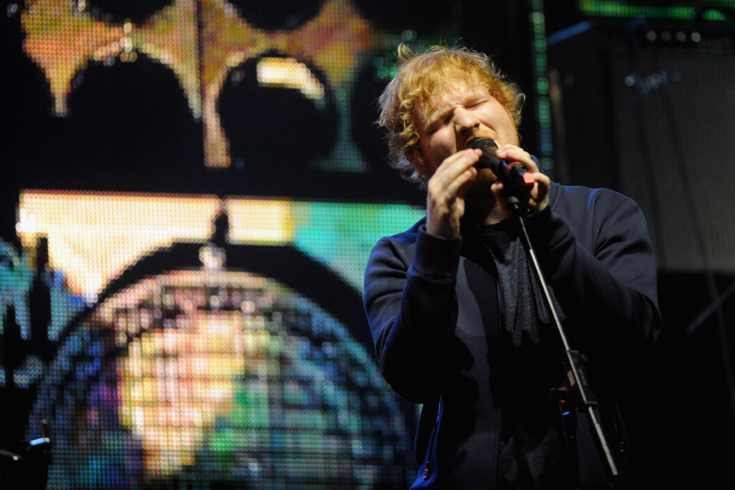 OPPTRÅDTE: Eh Sheeran underholdt i Milano i tillegg til å være konferansier. Foto: Getty Images for MTV OPPTRÅDTE: Eh Sheeran underholdt i Milano i tillegg til å være konferansier. Foto: Getty Images for MTV