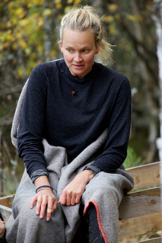 OVERLEVDE: Charlotte Thøgersen tok innersvingen på Finn Olav i tvekampen. Foto: TV 2 OVERLEVDE: Charlotte Thøgersen tok innersvingen på Finn Olav i tvekampen. Foto: TV 2