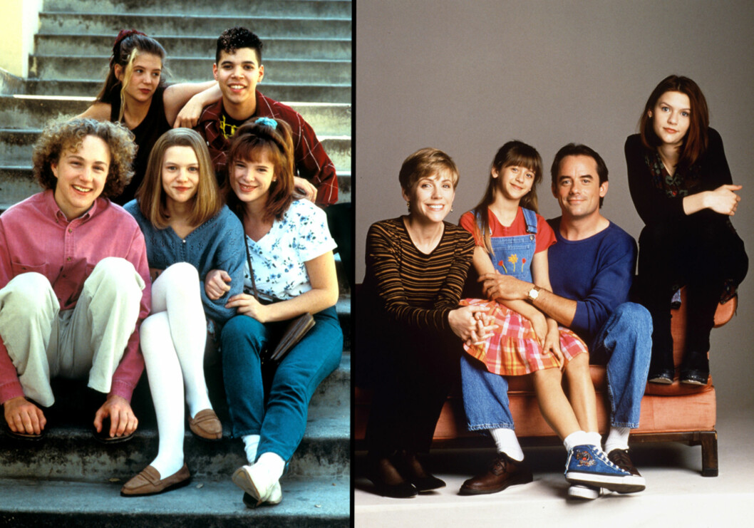 POPULÆRE: Selv om serien kun fikk én sesong, var den populær blant fansen. Til venstre Devon Gummersall, A.J. Langer, Claire Danes, Wilson Cruz og Devon Odessa. Til høyre Bess Armstrong, Lisa Wihoit, Tom Irwin og Claire Danes igjen. Foto: All Over Press POPULÆRE: Selv om serien kun fikk én sesong, var den populær blant fansen. Til venstre Devon Gummersall, A.J. Langer, Claire Danes, Wilson Cruz og Devon Odessa. Til høyre Bess Armstrong, Lisa Wihoit, Tom Irwin og Claire Danes igjen. Foto: All Over Press