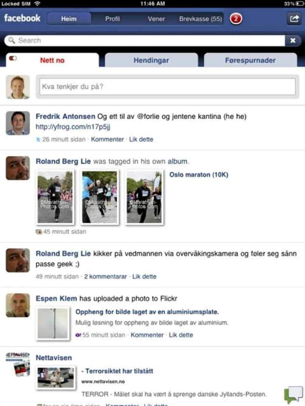 FRIENDLY: Facebook på den gode måten. Illustrasjonsfoto FRIENDLY: Facebook på den gode måten. Illustrasjonsfoto