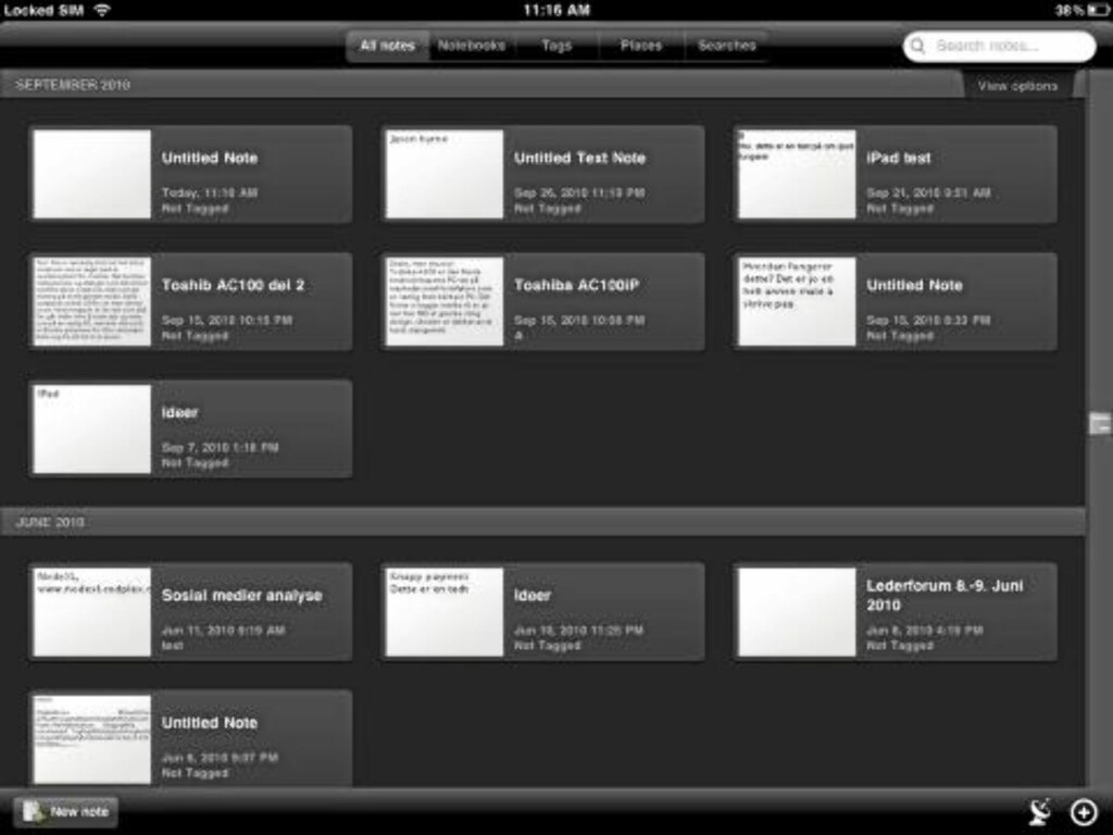 EVERNOTE: Praktisk program for å ta notater. Illustrasjonsfoto EVERNOTE: Praktisk program for å ta notater. Illustrasjonsfoto