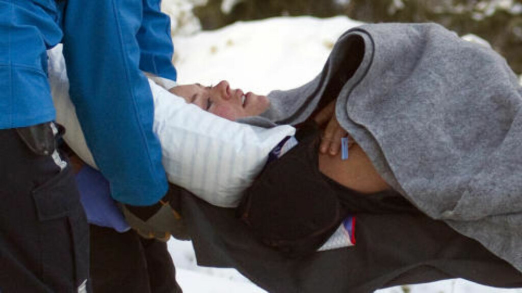 HAR DET BRA: Alcotts venninne Julia Mancuso ble med alpinisten på sykehuset, og rapporterer om en vellykket operasjon. Foto: REUTERS/Andy Clark HAR DET BRA: Alcotts venninne Julia Mancuso ble med alpinisten på sykehuset, og rapporterer om en vellykket operasjon. Foto: REUTERS/Andy Clark