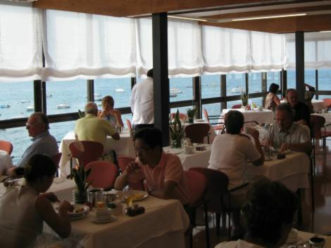 <strong>RESTAURANT:</strong> Frokost med havutsikt er ikke å forrakte... Foto: Per Tandberg <strong>RESTAURANT:</strong> Frokost med havutsikt er ikke å forrakte... Foto: Per Tandberg