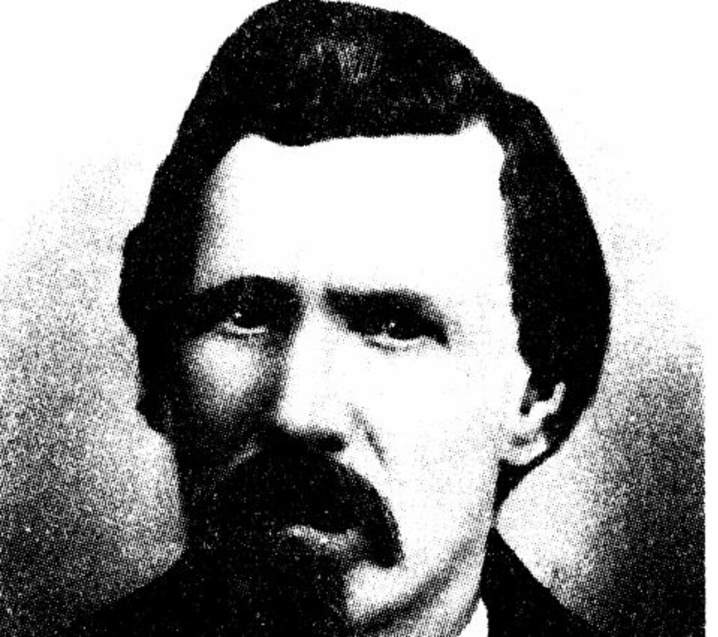 DREPT: Sherriff i Lincoln County, William J. Brady, ble drept av Billy the Kid og gjengen hans 1. april 1878. Nå kan Billy the Kid bli benådet for drapet.Foto: Wikimedia commons DREPT: Sherriff i Lincoln County, William J. Brady, ble drept av Billy the Kid og gjengen hans 1. april 1878. Nå kan Billy the Kid bli benådet for drapet.Foto: Wikimedia commons