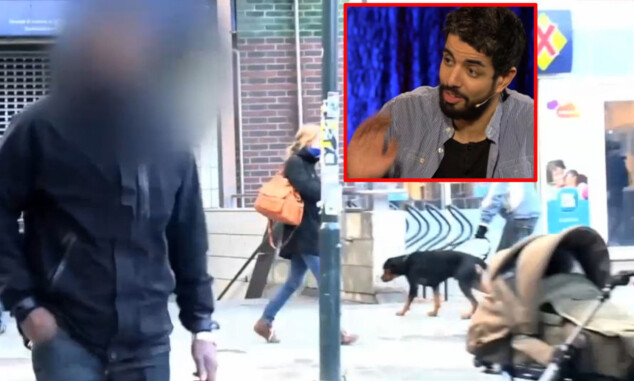 - Han ville knuse TV-kameraet vårt - Han ville knuse TV-kameraet vårt