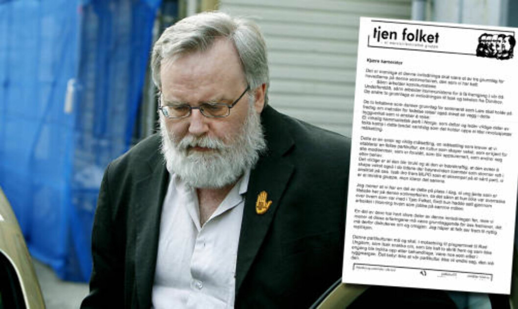 <strong>SLAKTER PARTIER:</strong> Hovedkasserer og daglig leder Kjell Gunnar Larsen (54) er SOS Rasismes mektigste mann. I et dokument som knyttes til ham tas det sterk avstand fra flere samarbeidspartnere og regjeringens ungdomspartier. Foto: Jacques Hvistendahl/Dagbladet <strong>SLAKTER PARTIER:</strong> Hovedkasserer og daglig leder Kjell Gunnar Larsen (54) er SOS Rasismes mektigste mann. I et dokument som knyttes til ham tas det sterk avstand fra flere samarbeidspartnere og regjeringens ungdomspartier. Foto: Jacques Hvistendahl/Dagbladet