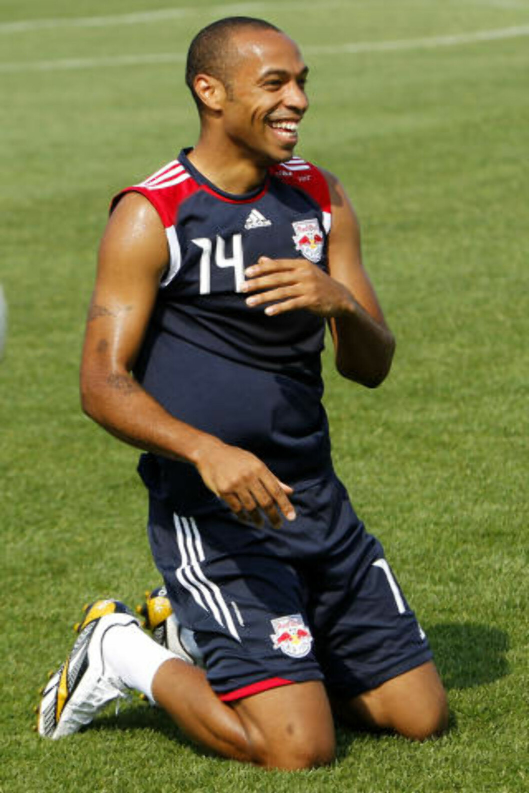 <strong>TRENGER KAMPER:</strong> Thierry Henry debuterer mot Tottenham i natt, men får ikke spille hele kampen. Foto: Chris Trotman/Getty Images/AFP <strong>TRENGER KAMPER:</strong> Thierry Henry debuterer mot Tottenham i natt, men får ikke spille hele kampen. Foto: Chris Trotman/Getty Images/AFP