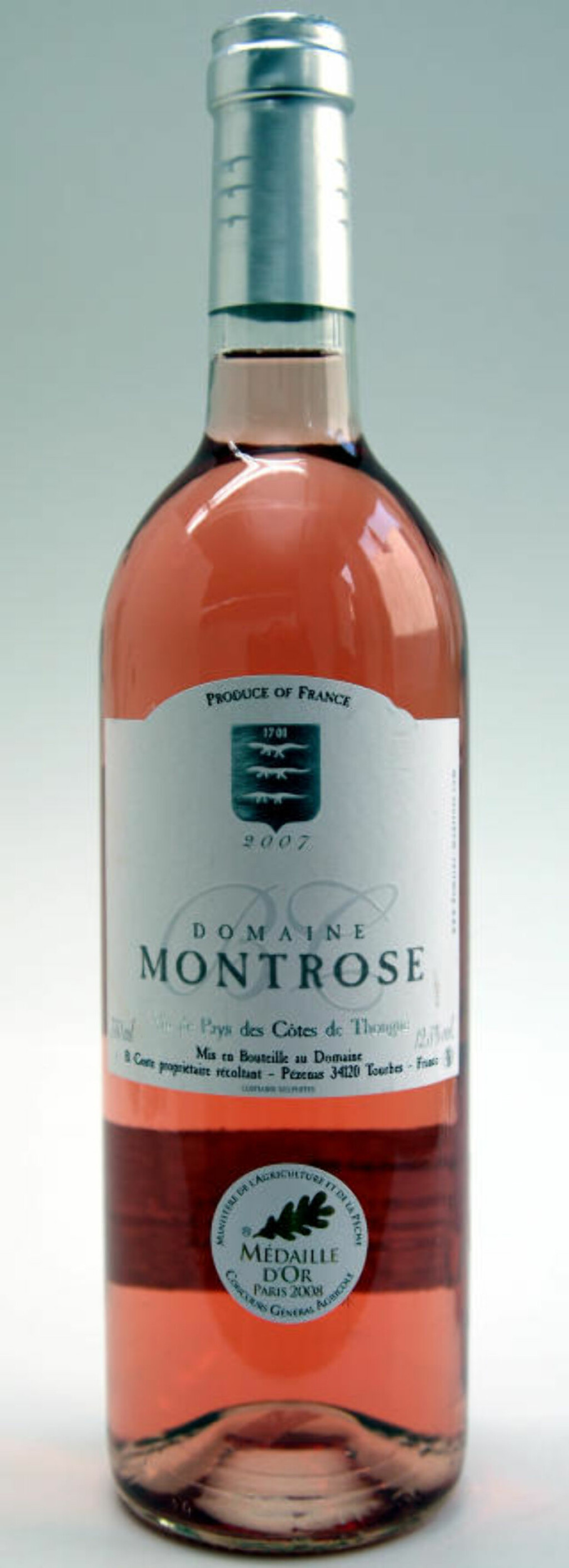 FRANSK SEKSER: Domaine Montrose 2009, Languedoc-Roussillon, Frankrike. FRANSK SEKSER: Domaine Montrose 2009, Languedoc-Roussillon, Frankrike.