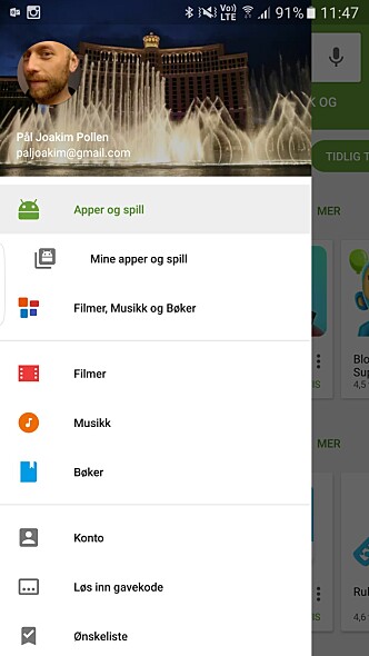 Bla først til konto … Bla først til konto …