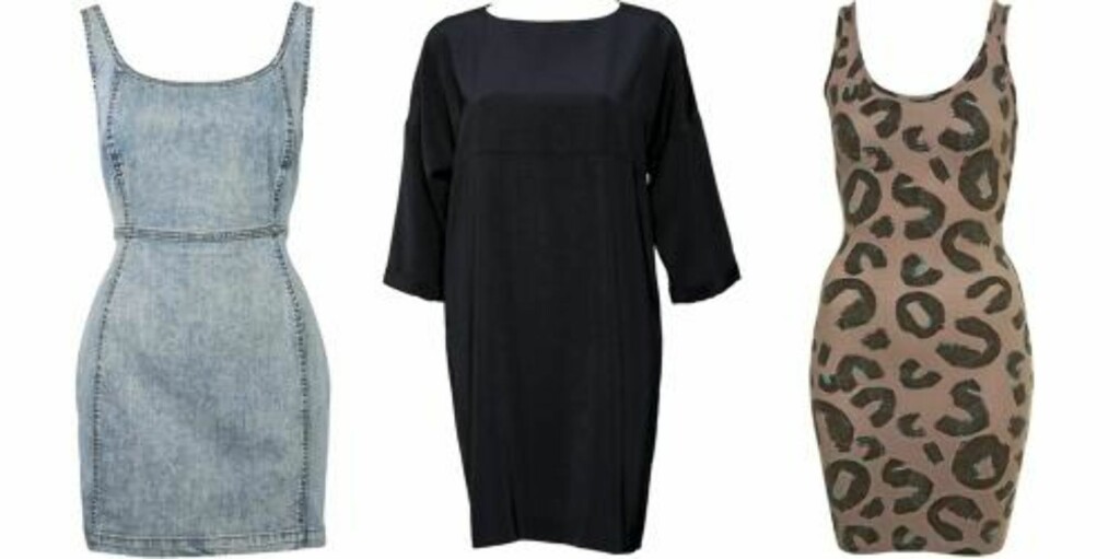 FRA VENSTRE: Cubus (kr 299), Filippa K (kr 1495), Topshop (kr 298). Foto: Nelly.com, produsenten FRA VENSTRE: Cubus (kr 299), Filippa K (kr 1495), Topshop (kr 298). Foto: Nelly.com, produsenten