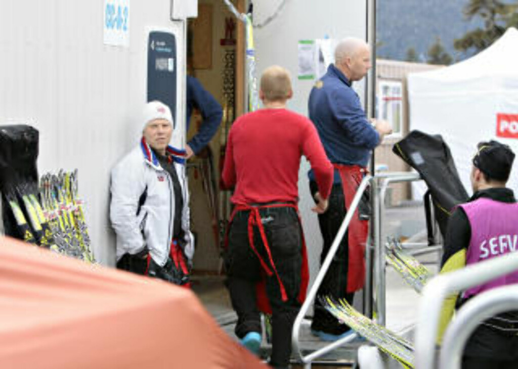 RÅD: Den norske smørebua etter løpet.
Foto: ARNT E. FOLVIK RÅD: Den norske smørebua etter løpet.
Foto: ARNT E. FOLVIK