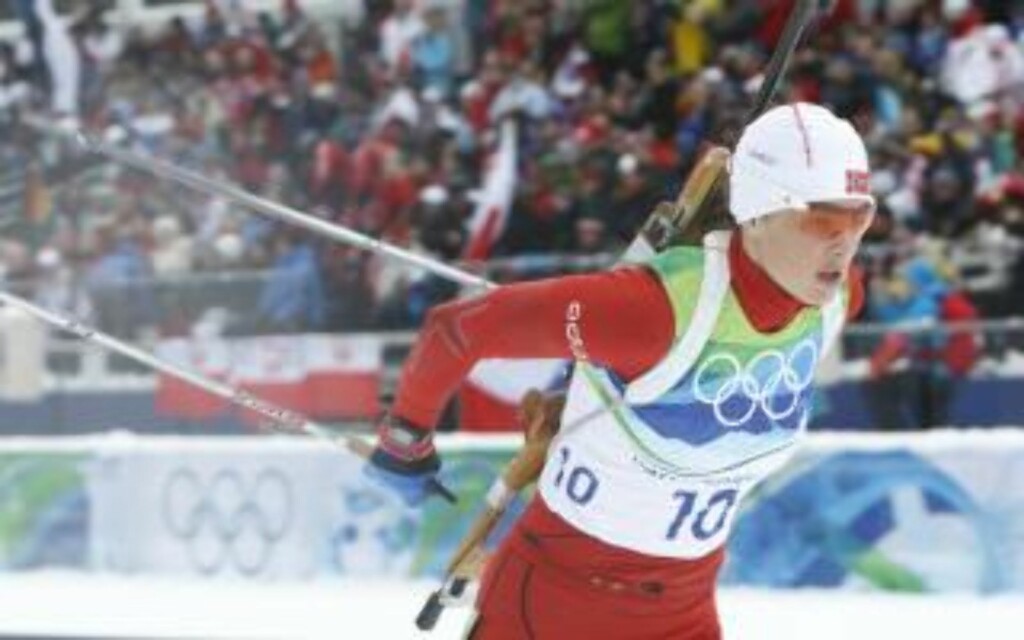 ÅTTE: Ann Kristin Flatland var veldig fornøyd med sitt løp, hun også.
Foto: Heiko Junge / Scanpix ÅTTE: Ann Kristin Flatland var veldig fornøyd med sitt løp, hun også.
Foto: Heiko Junge / Scanpix