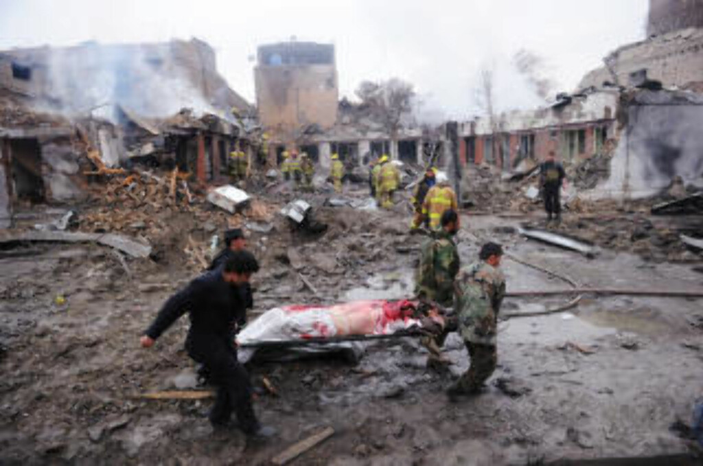 TALIBAN: En talsmann for Taliban sier de står bak dagens angrep i den afghanske hovedstaden. Foto: AFP PHOTO/Massoud HOSSAINI/SCANPIX TALIBAN: En talsmann for Taliban sier de står bak dagens angrep i den afghanske hovedstaden. Foto: AFP PHOTO/Massoud HOSSAINI/SCANPIX