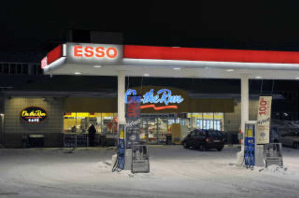 MØTEPLASS: Drapssiktede Håvard Nyfløt skal ha blitt kjent med 28-åringen ved Esso-stasjonen på Tveita. Foto: John T. Pedersen/Dagbladet MØTEPLASS: Drapssiktede Håvard Nyfløt skal ha blitt kjent med 28-åringen ved Esso-stasjonen på Tveita. Foto: John T. Pedersen/Dagbladet