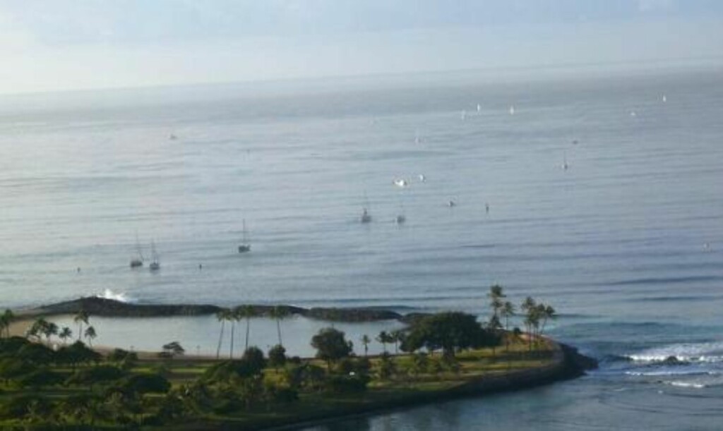 REDNING PÅ SJØEN: Fiskere og båteiere på Hawaii føler seg tryggere for tsunamien ute til havs. En jevn strøm av båter forlater nå Ala Wai Marina på Honolulu. Foto: Twitpic REDNING PÅ SJØEN: Fiskere og båteiere på Hawaii føler seg tryggere for tsunamien ute til havs. En jevn strøm av båter forlater nå Ala Wai Marina på Honolulu. Foto: Twitpic