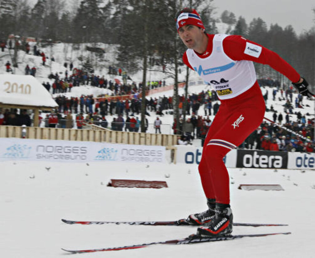 AKTIV: NM på ski. 15 km. menn. Thomas Alsgaard kom på 14. plass. Foto: ARNT E. FOLVIK AKTIV: NM på ski. 15 km. menn. Thomas Alsgaard kom på 14. plass. Foto: ARNT E. FOLVIK