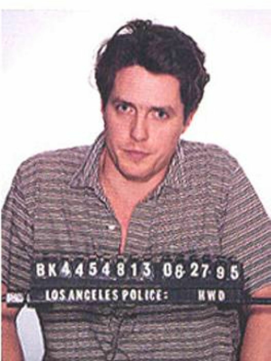 <strong>HOREKUNDE:</strong> Hugh Grant overrasket alle da han ble tatt på fersk gjerning med prostituerte Divine Brown i 1995. High var da kjæreste med Liz Hurley. Foto: Amerikansk politi <strong>HOREKUNDE:</strong> Hugh Grant overrasket alle da han ble tatt på fersk gjerning med prostituerte Divine Brown i 1995. High var da kjæreste med Liz Hurley. Foto: Amerikansk politi