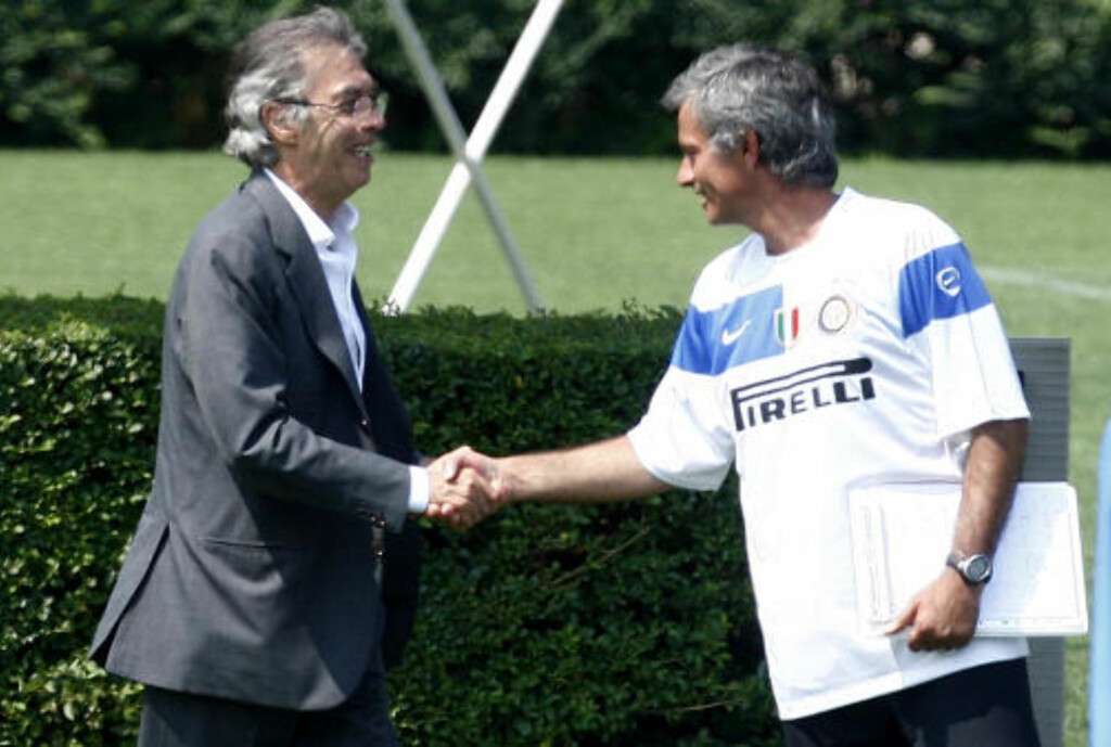 ENDELIG FØLELSER: Inter-president Massimo Moratti gledet seg over følelsesutbruddet José Mourinho viste i går. Foto: LUCA BRUNO/AP ENDELIG FØLELSER: Inter-president Massimo Moratti gledet seg over følelsesutbruddet José Mourinho viste i går. Foto: LUCA BRUNO/AP