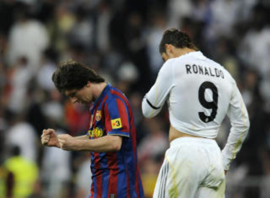 GULLDUELL: Barcelona og Real Madrid.
AFP PHOTO/Dani POZO
. GULLDUELL: Barcelona og Real Madrid.
AFP PHOTO/Dani POZO
.