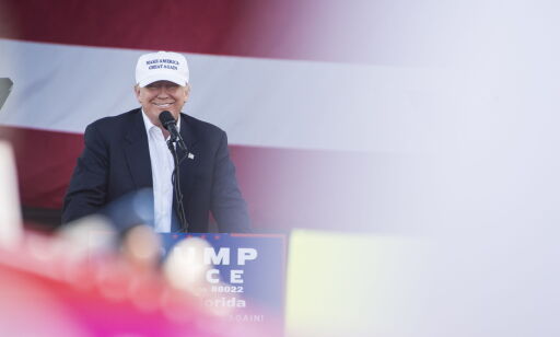image: Trump roser Clinton i nytt TV-intervju: - Hun er veldig sterk og smart