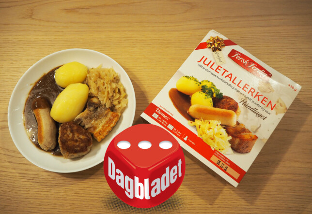 LITT TRIST: Ikkenoe klaffet helt i denne tallerkenen, og ribba skuffet mest. LITT TRIST: Ikkenoe klaffet helt i denne tallerkenen, og ribba skuffet mest. 