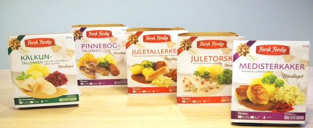 FERSK & FERDIG: Vi fant fem varianter, inkludert en fiskerett (med bacon). FERSK & FERDIG: Vi fant fem varianter, inkludert en fiskerett (med bacon).