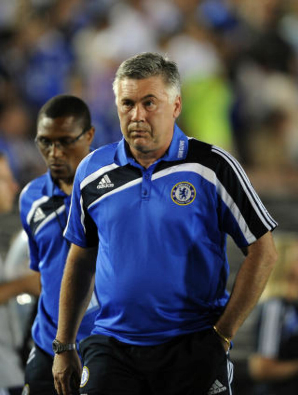 HOVEDTRUSSELEN: Carlo Ancelotti. Foto: Gabriel Bouys / AFP. HOVEDTRUSSELEN: Carlo Ancelotti. Foto: Gabriel Bouys / AFP.
