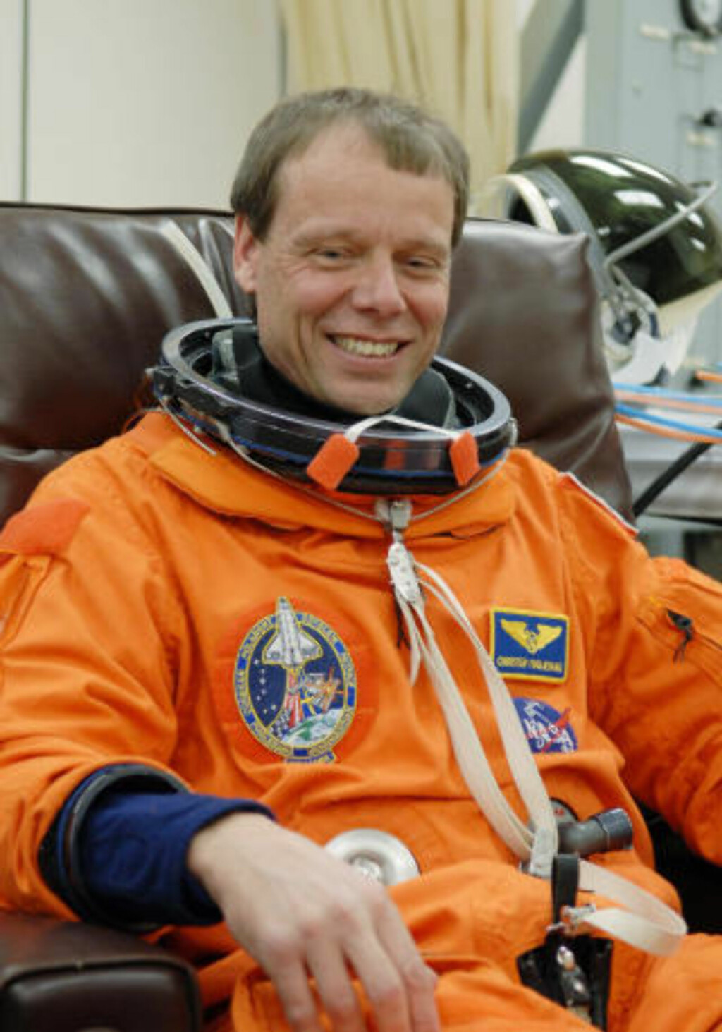 SISTE REIS: ESAs Christer Fuglesang er på sin andre og siste tur i rommet. Foto: AP Photo/NASA SISTE REIS: ESAs Christer Fuglesang er på sin andre og siste tur i rommet. Foto: AP Photo/NASA