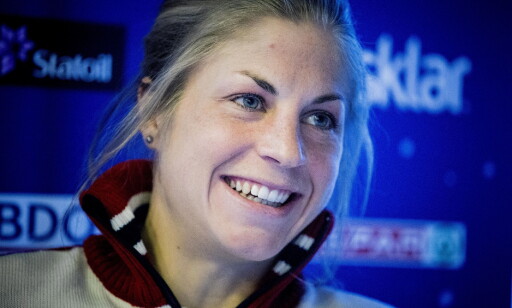SAMHOLD: Astrid Uhrenholdt Jacobsen forteller hvordan skijentene gjør hverandre sterkere. Foto: Bjørn Langsem / Dagbladet SAMHOLD: Astrid Uhrenholdt Jacobsen forteller hvordan skijentene gjør hverandre sterkere. Foto: Bjørn Langsem / Dagbladet