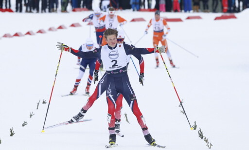 LYNRASK: Johannes Høsflot Klæbo (20) beskrives som en av verdens raskeste langrenssprinter.
Foto: Terje Pedersen / NTB scanpix LYNRASK: Johannes Høsflot Klæbo (20) beskrives som en av verdens raskeste langrenssprinter.
Foto: Terje Pedersen / NTB scanpix
