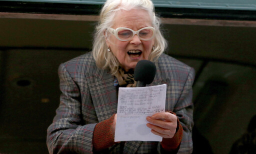 KLIMAFORKJEMPER: Vivianne Westwood. Foto: NTB Scanpix KLIMAFORKJEMPER: Vivianne Westwood. Foto: NTB Scanpix
