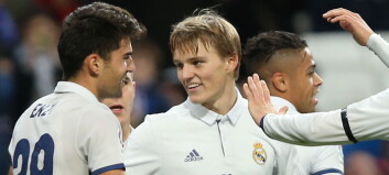 Tror ikke Ødegaard er nærmere plass i kamptroppen etter sin første kamp fra start: - Det skal mange skader og karantener til Tror ikke Ødegaard er nærmere plass i kamptroppen etter sin første kamp fra start: - Det skal mange skader og karantener til