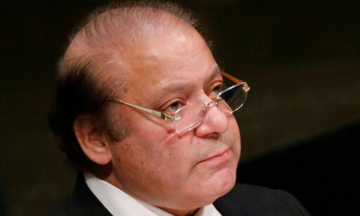 FIKK SKRYT: Pakistans statsminister Nawaz Sharif. Foto: REUTERS/Carlo Allegri/NTB scanpix FIKK SKRYT: Pakistans statsminister Nawaz Sharif. Foto: REUTERS/Carlo Allegri/NTB scanpix