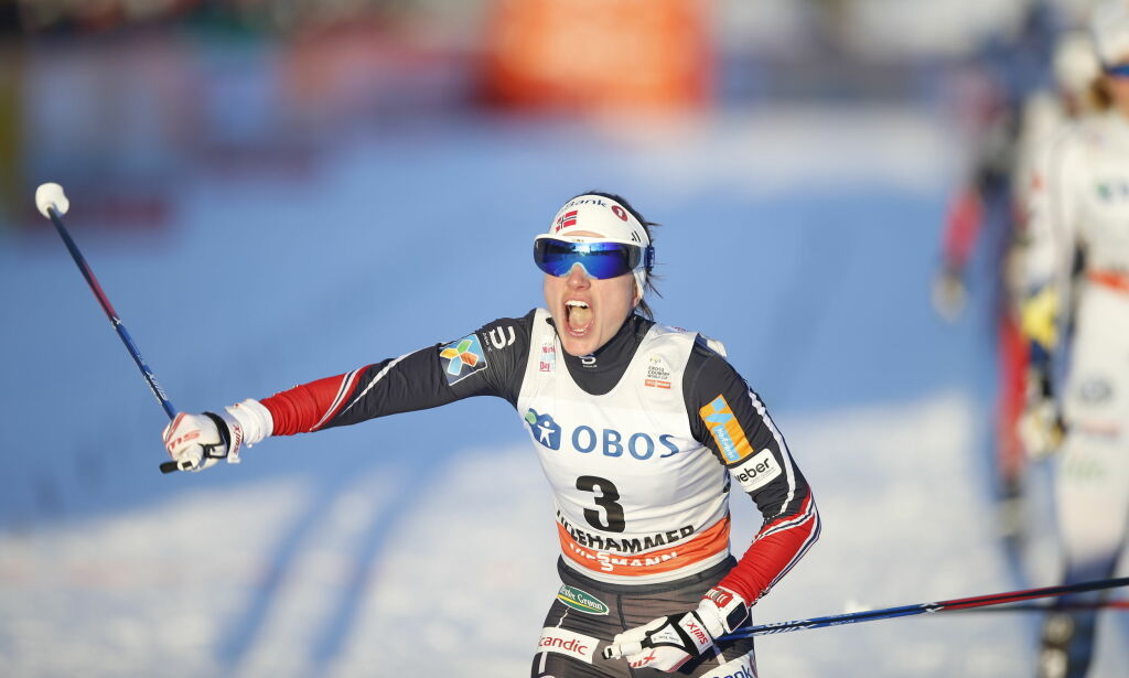image: I sommer orket hun ikke å trene med de andre skijentene. Nå er Heidi Weng den nye langrennsdronninga