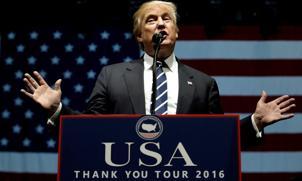 TWITTER-TIRADE: USAs påtroppende president har skapt bekymring i aksjemarkedet med angrep på to amerikanske gigantselskaper den siste uka. Foto: Mike Segar/Reuters/NTB Scanpix TWITTER-TIRADE: USAs påtroppende president har skapt bekymring i aksjemarkedet med angrep på to amerikanske gigantselskaper den siste uka. Foto: Mike Segar/Reuters/NTB Scanpix
