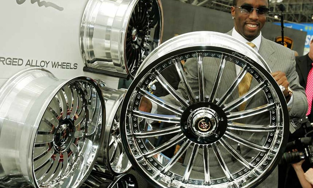 BLING: P. Diddys nye felgdesign er ikke subtil. Foto: AP BLING: P. Diddys nye felgdesign er ikke subtil. Foto: AP