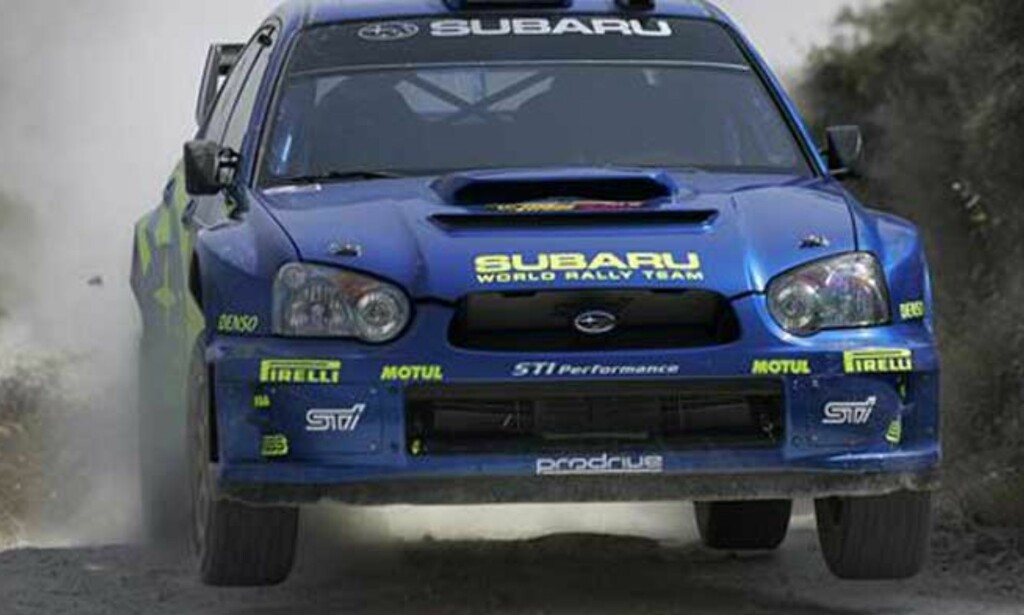 KJEMPETRØBBEL: Det meste gikk galt med bilen til Petter Solberg i dag. FOTO: SWRT.COM KJEMPETRØBBEL: Det meste gikk galt med bilen til Petter Solberg i dag. FOTO: SWRT.COM