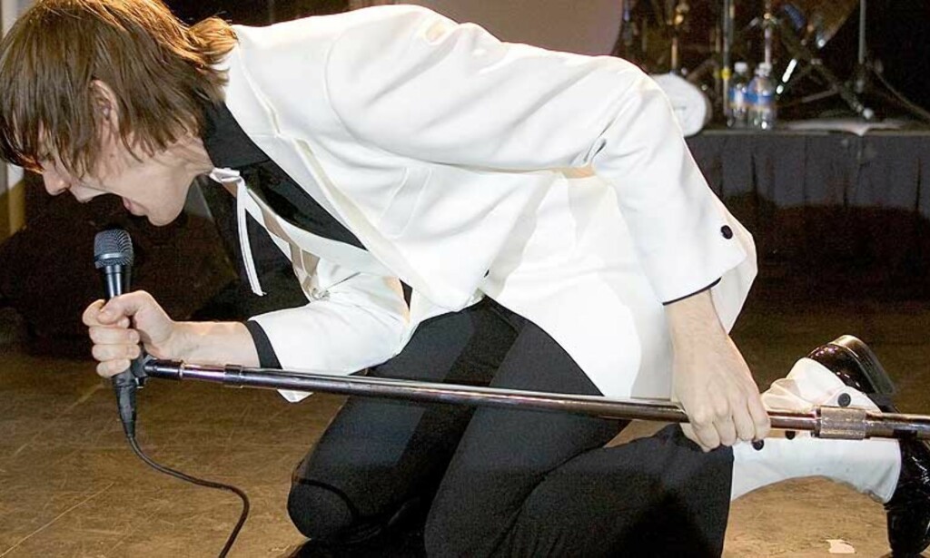 GIR ALT: The Hives er kjent for å gi alt på scenen. Alle foto: SCANPIX GIR ALT: The Hives er kjent for å gi alt på scenen. Alle foto: SCANPIX