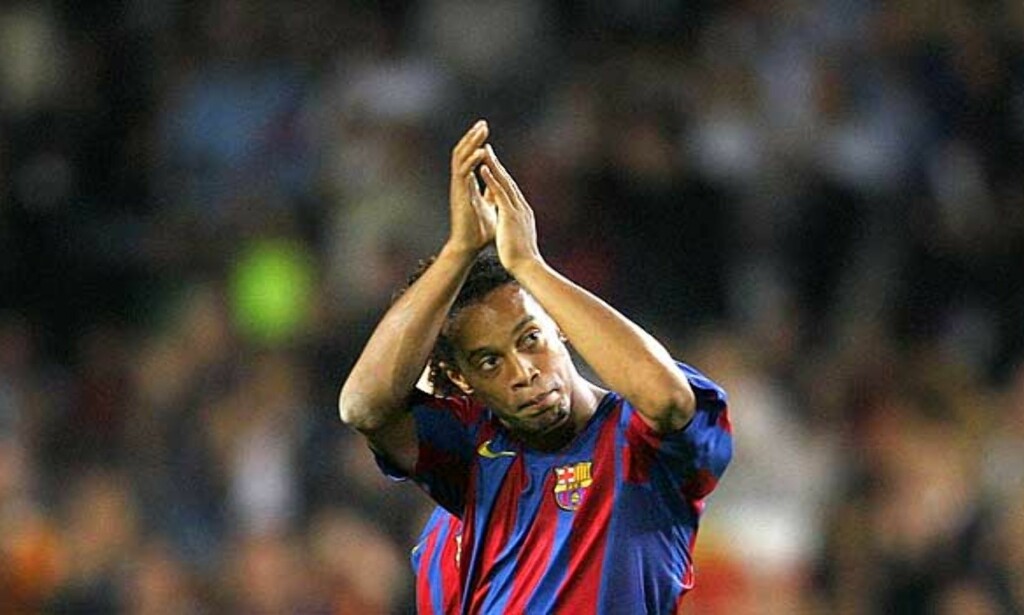 TEKNIKER: Få klarer å gjøre det Ronaldinho gjør på banen. Foto: REUTERS TEKNIKER: Få klarer å gjøre det Ronaldinho gjør på banen. Foto: REUTERS