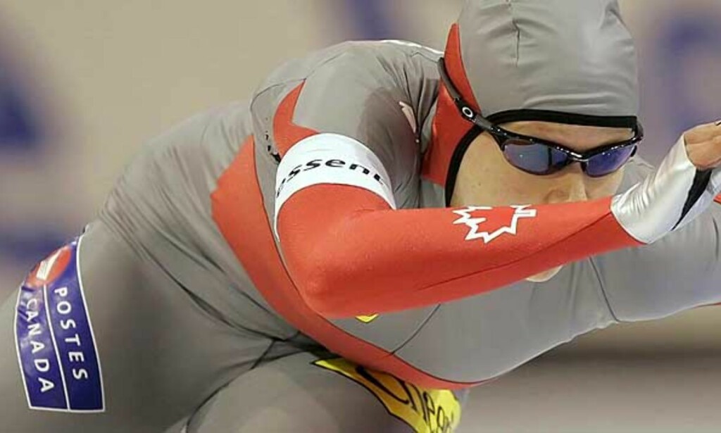 KLASSEN-LØP: Cindy Klassen tok et godt jafs i v-rekordtida da hun noterte 1,51,79 på 1500 m på den superraske isen i Salt Lake City. Foto: Scanpix/Epa KLASSEN-LØP: Cindy Klassen tok et godt jafs i v-rekordtida da hun noterte 1,51,79 på 1500 m på den superraske isen i Salt Lake City. Foto: Scanpix/Epa